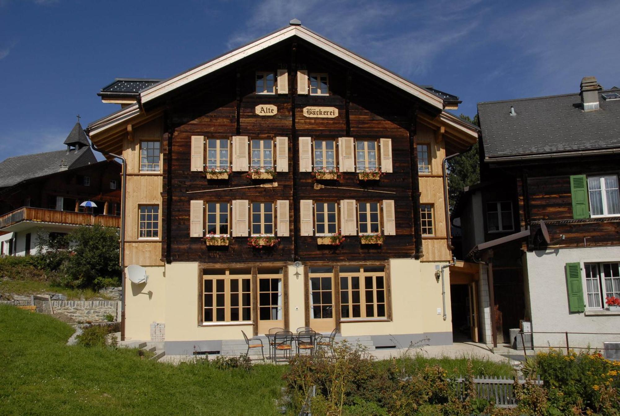Ferienwohnung Alte Baeckerei Мюррен Экстерьер фото